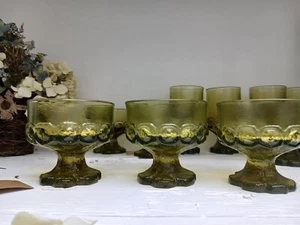 Tiffian Francisco Custard glassware set of 5 - Picture 1 of 1