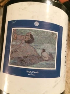 1999 Disneyana Official Poster Jungle Friends Photomosaic Signed By Silvers - Picture 1 of 7