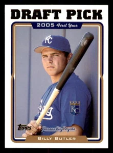 2005  Topps  #668 Billy Butler Kansas City Royals RC - Picture 1 of 2