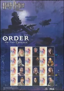INDONESIË INDONESIA 2007 HARRY POTTER - ORDER OF THE PHOENIX - WARNER BROS - MNH - Picture 1 of 7