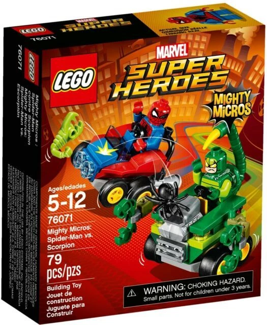 LEGO Marvel: Mighty Micros: Spider-Man vs. Scorpion (76071)
