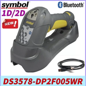 Symbol DS3578-DP2F005WR Bluetooth Wireless 1D/2D USB Barcode Scanner With Cradle - Picture 1 of 6
