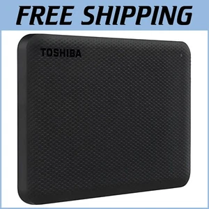 Stylish 2TB Portable Hard Drive with Auto Backup - Ideal for Multimedia Users - Picture 1 of 6