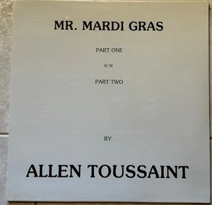 Allen Toussaint - Mr. Mardi Gras Part One & Two - 1987 - SEALED LP - Picture 1 of 2