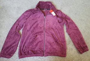 Ellen Tracy Active Ladies Velour Jacket, Black, Sz. Md. - Picture 1 of 1