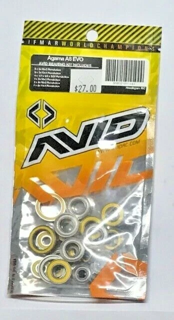 Avid Bearing Kit For Agama A8 Evo 1/8 Rc Buggy - Image 1 of 1