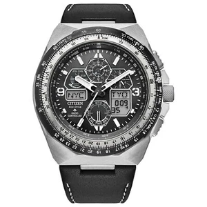 Orologio Citizen Promaster Skyhawk Uomo Eco-Drive Calendario Nero 46MM JY8149-05E - Foto 1 di 8