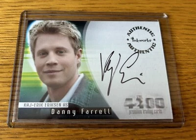 The 4400 Season 1 Inkworks Autograph Card A-6 Kaj-Erik Eriksen as Danny Farrell - Image 1 of 2