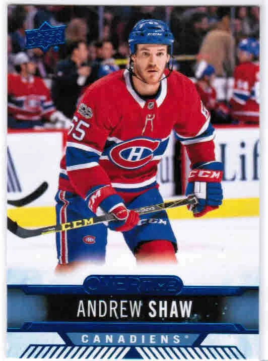 17/18 UD OVERTIME W3 BASE/ROOKIES BLUE PARALLEL CARDS (121-180) U-Pick From List - Image 1 of 1