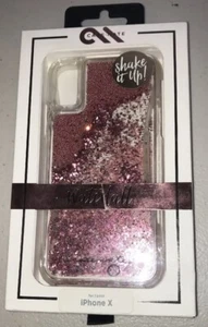 Case-Mate Waterfall Series Case for Apple iPhone X/XS - Rose Gold - Picture 1 of 2