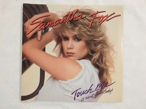 Samantha Fox "Touch Me" PICTURE SLEEVE! BRAND NEW! ONLY NEW COPY ON eBAY! - Picture 1 of 2