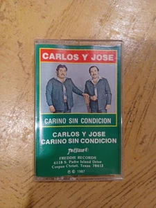 CARLOS Y JOSE Carino Sin Condicion USED CASSETTE TAPE IN EXCELLENT CONDITION - Picture 1 of 4