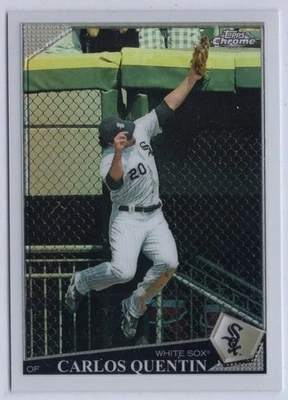 2009 Topps Chrome Refractor #107 Carlos Quentin - Image 1 of 2