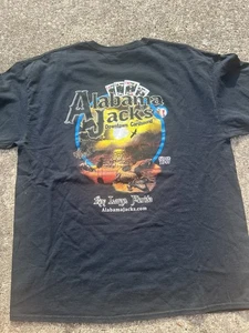 00s Alabama Jack Casino Tee Size XL - Foto 1 di 4