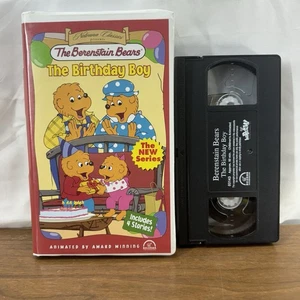 The Berenstain Bears The Birthday Boy VHS Tape 2002 Nelvana Kaboom Cartoon Rare - Bild 1 von 8