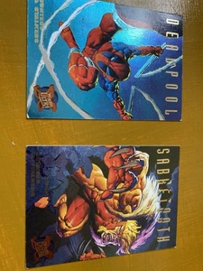 Xmen 1995 Fleer Ultra Hunters & Stalkers Cards 3 & 6 - Picture 1 of 4