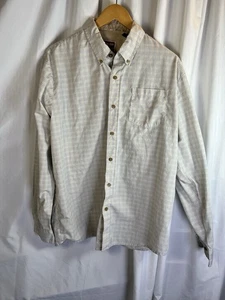 Wrangler Button Down Western Cowboy Plaid L/S Wrinkle Resistant Shirt Mens L EUC - Picture 1 of 11