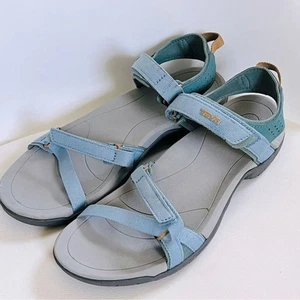 TEVA Verra Strappy Trekking Hiking Sandals Blue 1006263 Women's Size 10 US - Picture 1 of 6