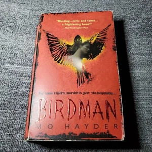 Birdman Mo Hayder 2000 Reprint Thriller Mystery Dell Book - Picture 1 of 8