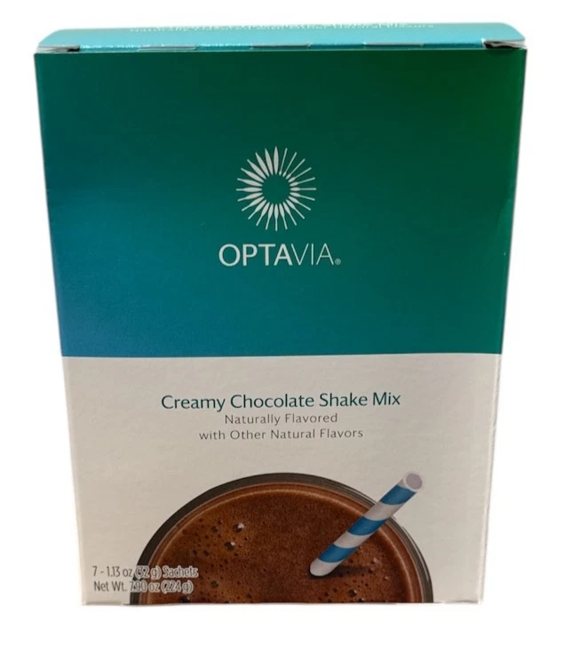 Optavia Creamy Chocolate Shake Mix 7 Pack - New - Exp 06/26 - Image 1 of 1