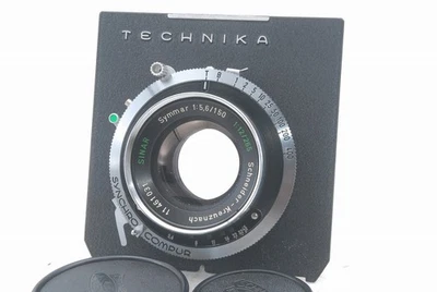 Schneider Symmar 150mm f/5.6 f 5.6 12/265 Synchro Compur Board *11461031 - Imagen 1 de 4