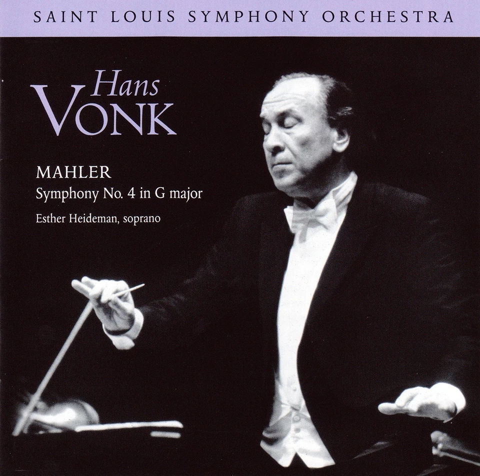 Mahler Symphony No. 4 - Hans Vonk, E. Heideman, Saint Louis Orchestra (2008 CD) - Bild 1 von 1