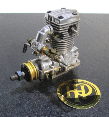 Hirtenberger HP VT 0.21 3.5cc 4-stroke glow engine for R/C airplane used f/s - Image 1 of 4