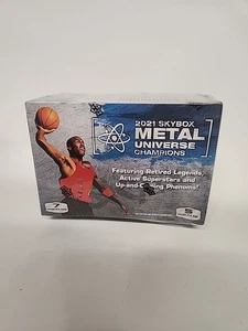 Caja Blaster Campeones Universo Metal Skybox 2021 Cubierta Superior - 35 Cartas - Imagen 1 de 4