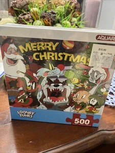 Looney Tunes Christmas Puzzle 500 Pieces New In Plastic - Picture 1 of 4