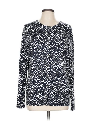 Lands' End Women Blue Pullover Sweater L - Image 1 of 4