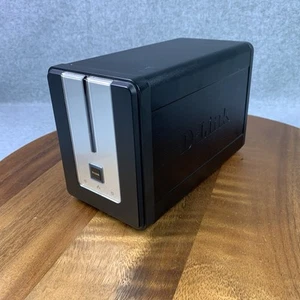 D-LINK (DNS-323) 2-Bay Attached Network Storage Enclosure *NO ADAPTER/HDD* - Picture 1 of 8