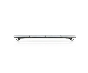 12v-24v Amber LED Clear Beacon Slim Light Bar To Fit Universal Car Van 4x4 Truck - Picture 1 of 4