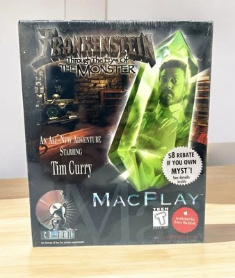 New Vtg Frankenstein Through The Eyes Of The Monster Big Box PC MacPlay Sealed - Image 1 of 4
