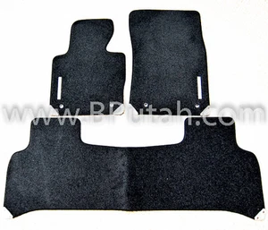 Range Rover Supercharged L322 Black Carpet Floor Mat Mats Genuine OEM 2003~2012 - Picture 1 of 3