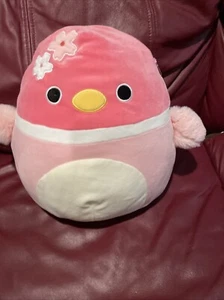 Malvaviscos Sonja the Sakura Mallard Duck 11" flor de cerezo malvavisco nuevo con etiquetas - Imagen 1 de 6