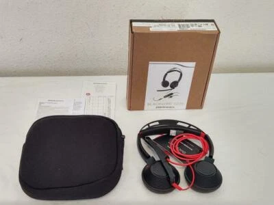 Plantronics Blackwire C5220 Stereo-Kopfbügel-USB-A-Headset Mit Tragetasche - Bild 1 von 3