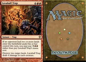 Magic the Gathering -MTG-Lavaball Trap - Picture 1 of 1