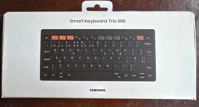 Samsung Smart Keyboard Trio 500 Bluetooth Tastatur QWERTZ Tablet PC Smartphone - Bild 1 von 2