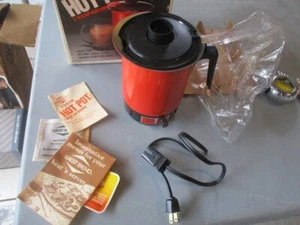 De colección Nuevo de Lote Antiguo West-Bend # 3253 Olla Caliente 2-6 Tazas Calentador Cocina Oficina Hogar - Imagen 1 de 3