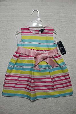 NUEVO BEBÉ NIÑA RALPH LAUREN CHAPS VESTIDO PRIMAVERA CON FLORES 18 MESES NUEVO CON ETIQUETAS $44 Foto 1 de 4