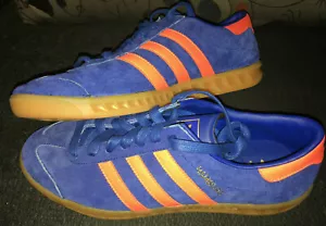 adidas Hamburg M17871 Collegiate Royal/Orange/Gum DS US9 Sample Samba Spezial - Bild 1 von 4
