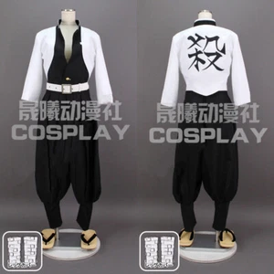 Shinazugawa Sanemi Costume Kimono Kendo Suit Cosplay Halloween Christmas Suit - Picture 1 of 5