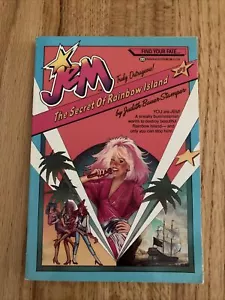 Vintage Find Your Fate Jem 3 The Secret of Rainbow Island 80s - Picture 1 of 3