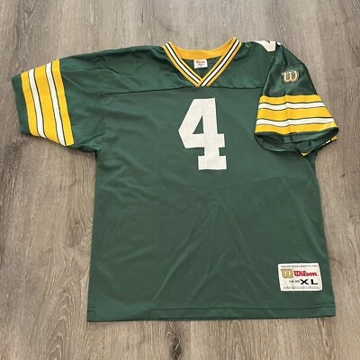Camiseta deportiva juvenil vintage de los Green Bay Packers Brett Favre NFL Wilson talla juvenil XL Foto 1 de 4