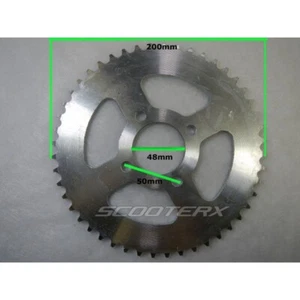 ScooterX 48 Rear Sprocket Tooth Sprocket 420 Size atv's go karts mini chopper - Picture 1 of 1