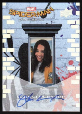 2017 Upper Deck Spider-Man Homecoming Queens to Screen Auto Laura Harrier Liz - Image 1 of 2
