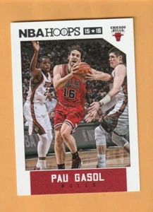 Pau Gasol Chicago Bulls 2015-16 Hoops Red Backs #216 5I - Picture 1 of 2