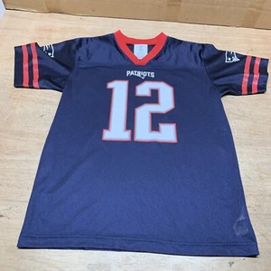 Youth/Women XL (16-18) Patriots Tom Brady Jersey Blue - Picture 1 of 6