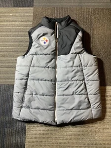 Herren Nike Pittsburgh Steelers Onfield Bekleidung Größe Large grau gefütterte Weste - Bild 1 von 10
