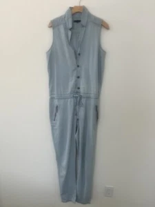 womens denim jumpsuit - Picture 1 of 4